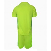 Fotballdrakt Barn Manchester United Keeper Bortedraktsett 2024-25 Kortermet (+ Korte bukser)